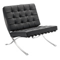 Office Leisure Barcelona Leather Chaise Chair (F66-1)